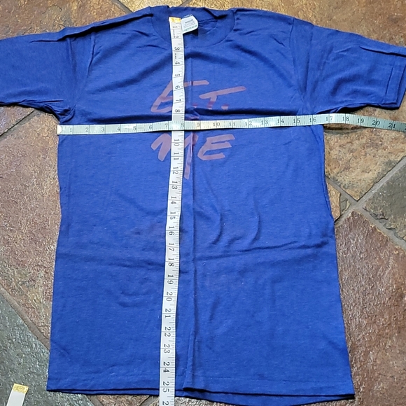 VTG ET & ME Mayo Spruce Single Stitch 50/50 T - Picture 3 of 7